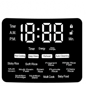 How to display LED digital screen?